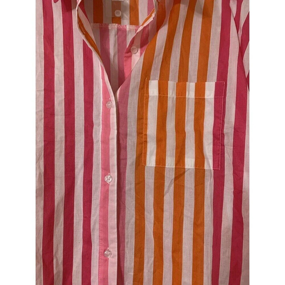 NWOT Beach Riot Alexa Top in Colorful Sunset Stripes, Size L/XL - - Picture 4 of 8